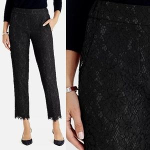 J. Crew | NWT Easy Pants in Black Lace